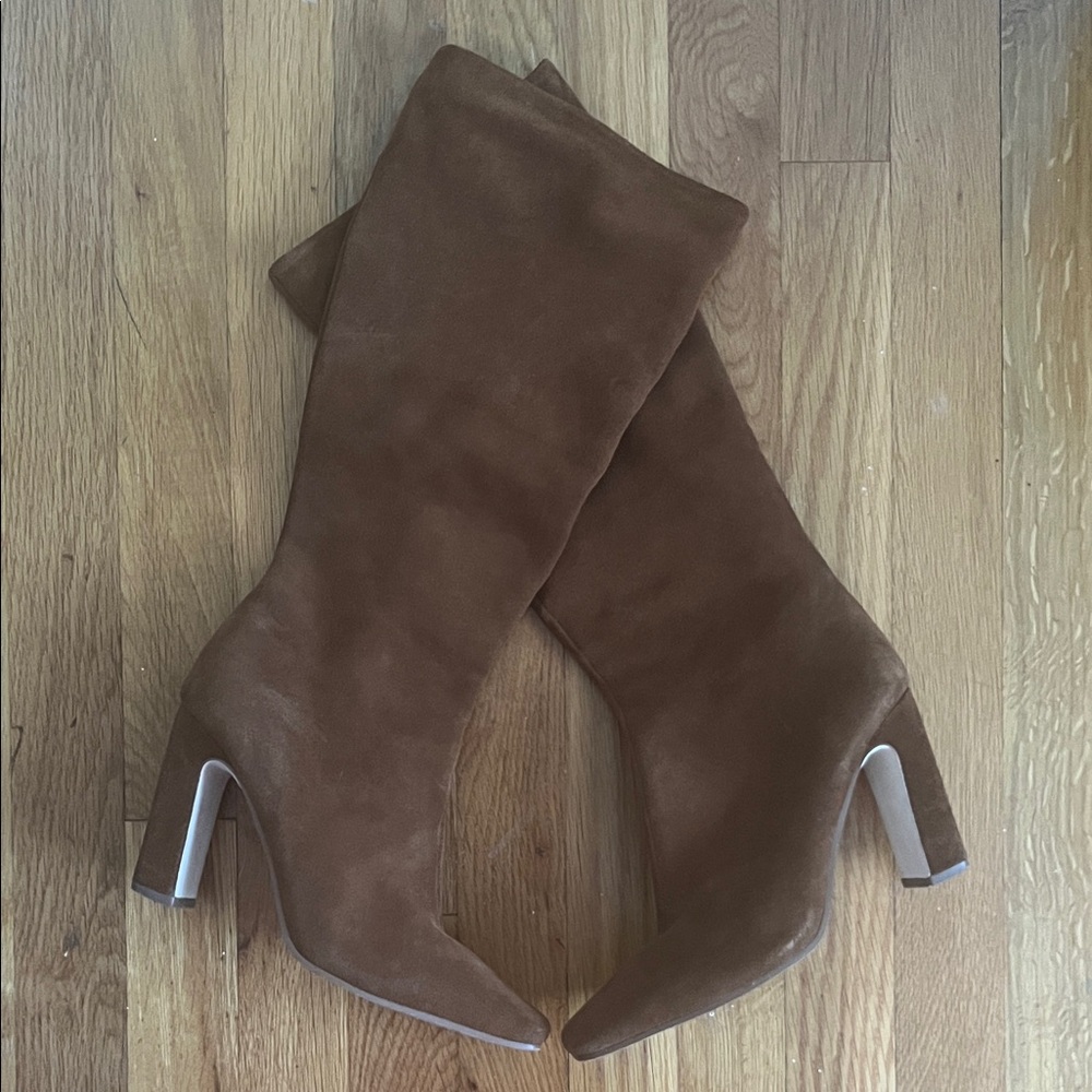 Steve Madden Brown Heeled Boots